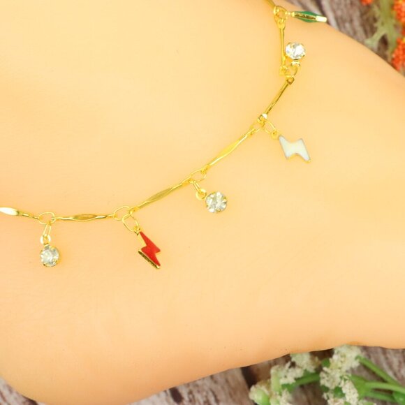 "Dainty Anklet for Women – Elegant Everyday Jewelry & Perfect Gift | MLCRC1478 - Picture 10 of 10